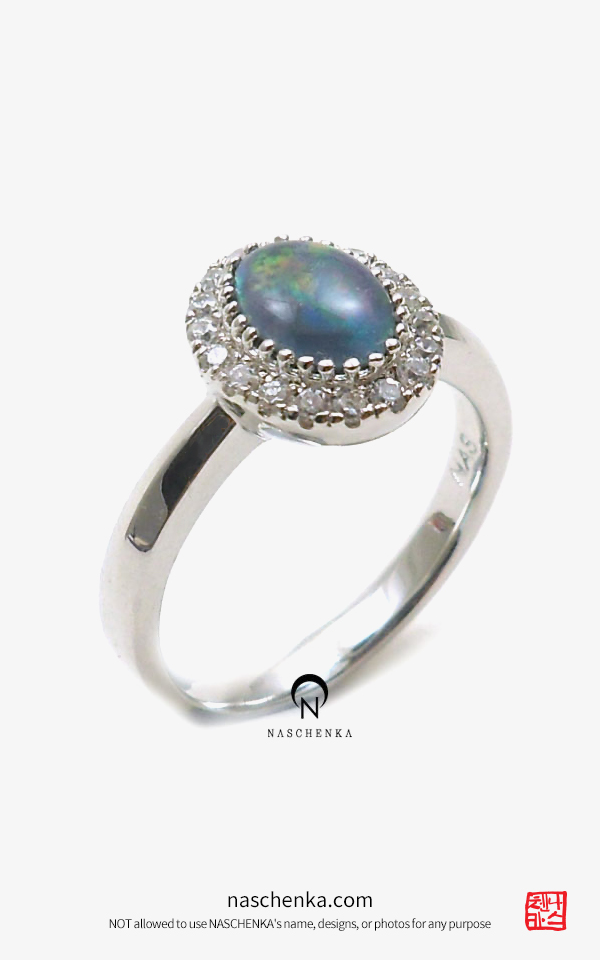 [NAS] opal hathaway ring [ǹ   ]