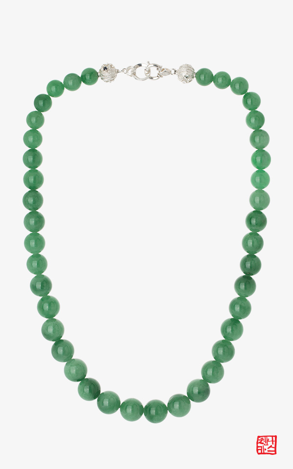 [나스첸카][동영상] 늘 언제나 비취 목걸이 jade bead necklace
