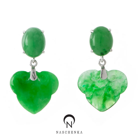[나스첸카] 비취는 생각보다 맛있다 _ 비취 귀걸이