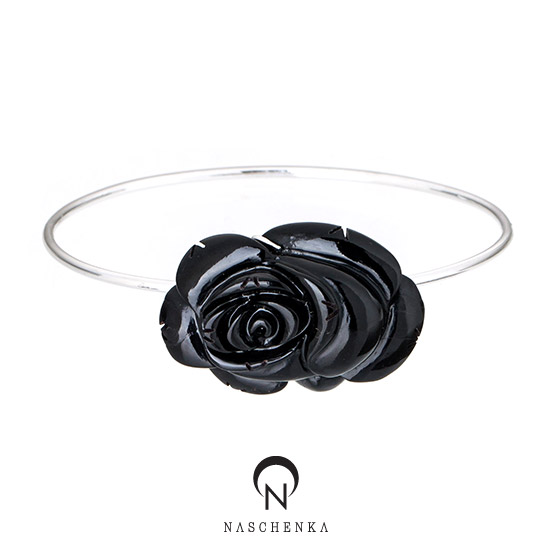 [나스첸카] 흑산호 달링 _ natural black coral 흑산호 팔찌