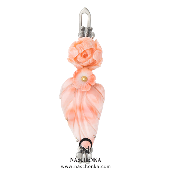 [나스첸카] 너나할것없는 아름다움 6 _ coral 산호 헤어핀