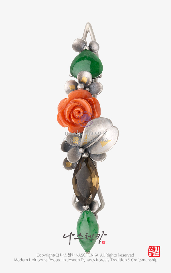 [나스첸카 헤어핀] 보화수집(寶華蒐集) 02 _ 한복 머리핀  Korean Hairpin House — NASCHENKA.