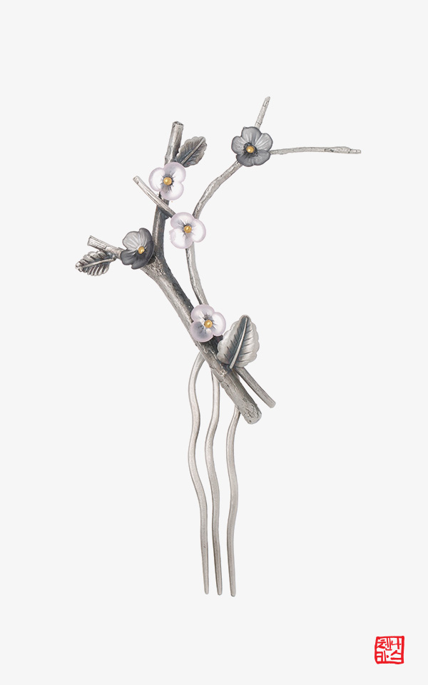 [나스첸카] MBC 옷소매 붉은 끝동 협찬_ 봄 여름 정취나무 4 _ 은뒤꽂이